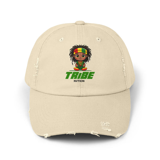 TRiBE Nvtion Unisex Distressed Cap
