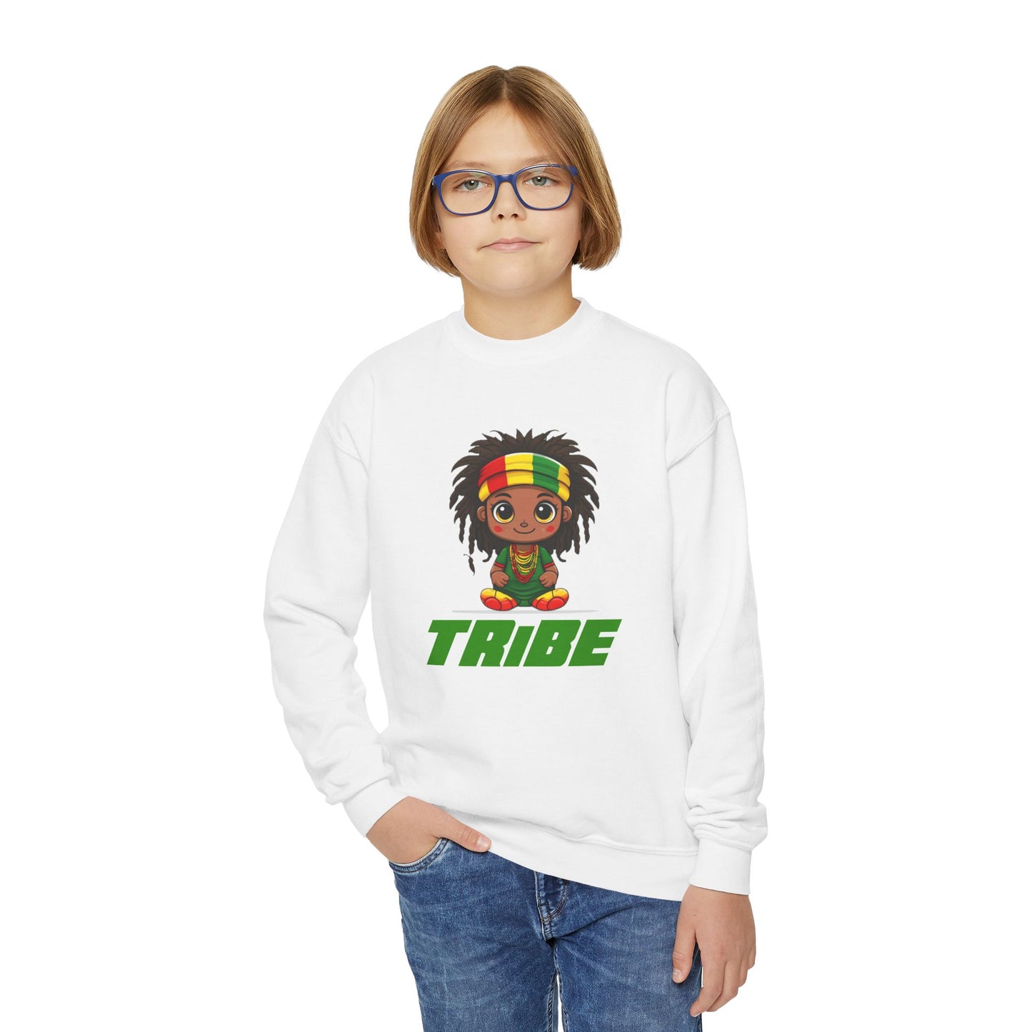 TRiBE Nvtion Youth Crewneck Sweatshirt